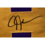 Justin Jefferson Autographed Pro Style XL Purple Jersey Beckett Witness 50141