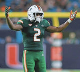 Tyrique Stevenson Signed Miami Hurricanes Jersey Inscribed "Go Canes"(JSA) Bears