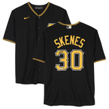 Paul Skenes Autographed Pittsburgh Pirates Black Nike Jersey Fanatics