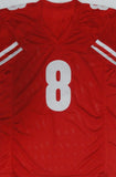 Badgers QB TANNER MORDECAI Signed Custom Replica Wisconsin Red Jersey AUTO - JSA
