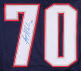 Logan Mankins Signed New England Patriots Jersey (JSA COA) 7xPro Bowl Guard