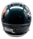 Landon Dickerson Signed Full Size SB LIX Logo Speed Replica Helmet Eagles JSA 79