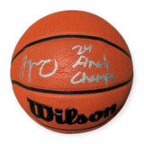 Jayson Tatum Celtics Signed Autographed Basketball w/ 24 Finals Champs Fanatics