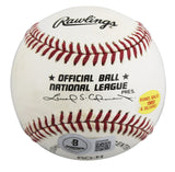 Giants Willie Mays Authentic Signed Leonard Coleman ONL Baseball BAS #AE64026