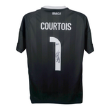 Thibaut Courtois Signed Real Madrid Goalkeeper Jersey #1 with Beckett Witness