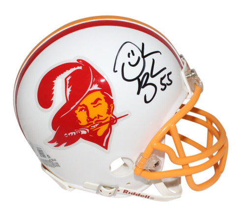 Derrick Brooks Signed Tampa Bay Buccaneers Mini Helmet TB Beckett 40410