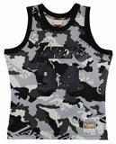 Lakers Shaquille O'Neal Signed Alt Camo M&N 1996-97 HWC Swingman Jersey BAS Wit