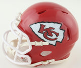 Justyn Ross Signed Kansas City Chiefs Speed Mini Helmet (Beckett) Super Bowl WR