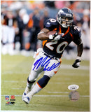 Mike Bell Autographed Denver Broncos 8x10 Photo JSA COA