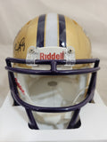 MICHAEL PENIX JR SIGNED WASHINGTON HUSKIES SPEED MINI HELMET BECKETT QR