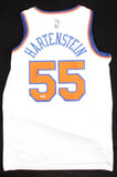 Isaiah Hartenstein Signed New York Knicks Jersey (PSA) 2017 2nd Round Draft Pick