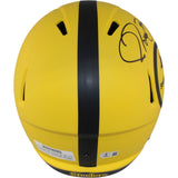 Jerome Bettis Autographed Pittsburgh Steelers F/S Rave Helmet Beckett WIT 54070