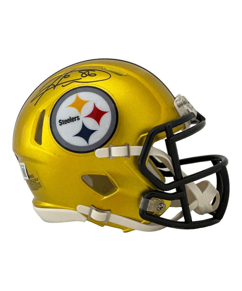 Hines Ward Signed Pittsburgh Steelers Flash Mini Helmet VSR4 Beckett 42084
