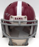 Brian Robinson Autographed Signed Alabama Mini Helmet Fanatics Holo #DQ16443588