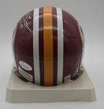 Darrell Greene HOF Redskins Signed/Inscribed Mini Football Helmet JSA 211965