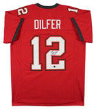 Trent Dilfer Signed Tampa Bay Buccaneers Jersey (Beckett) Bucs Q.B. 1994 - 1999