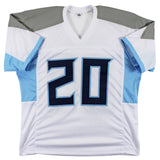 Tony Pollard Authentic Signed White Pro Style Jersey Autographed BAS Witnessed