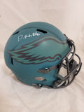 DEVONTA SMITH SIGNED PHILADELPHIA EAGLES RAVE SPEED REPLICA HELMET FANATICS