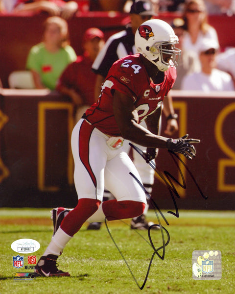 Cardinals Adrian Wilson Authentic Signed 8x10 PhotoFile Photo JSA #AY28692