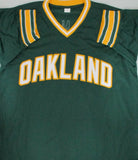 Athletics Infielder SAL BANDO Signed Custom Replica Oakland Jersey w/ WS Champs