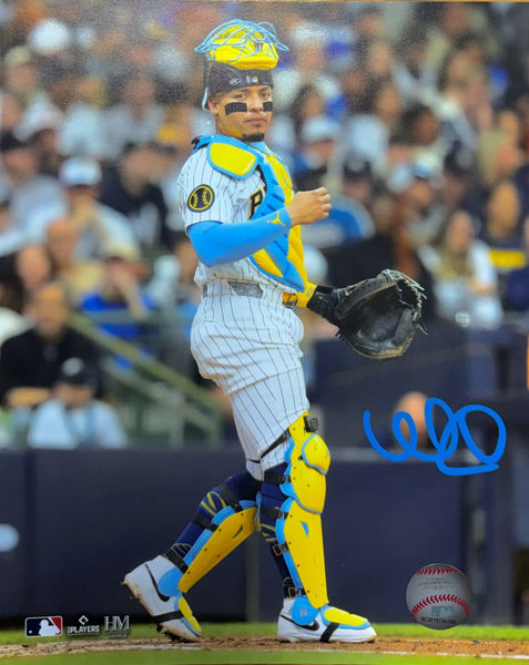Milwaukee Brewers All Star Catcher WILLIAM CONTRERAS Signed 8x10 Photo #1 AUTO