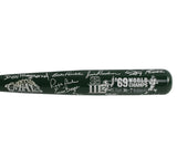 Jets Alumni Signed Cooperstown '69 World Champs Green MLB Bat - Don Maynard