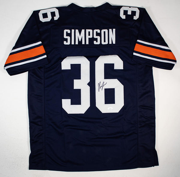Jaylin Simpson Signed Auburn Tigers Jersey (JSA Signature Debut COA) Packers D.B