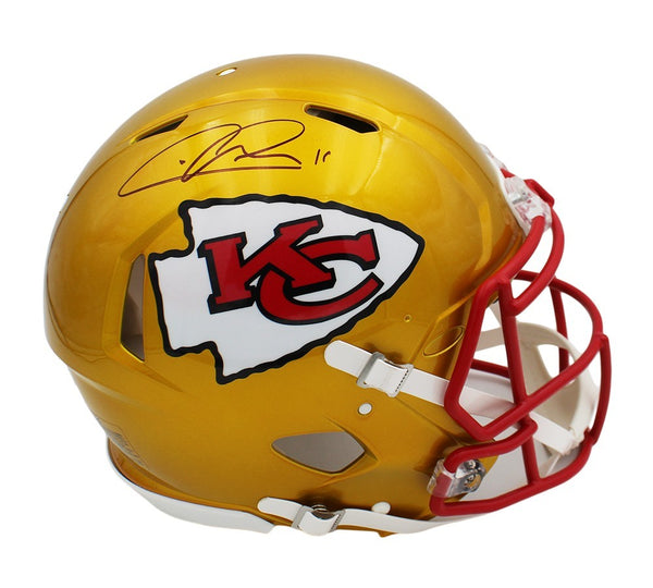 Chris Jones Signed Kansas City Chiefs Speed Authentic Flash NFL Helmet