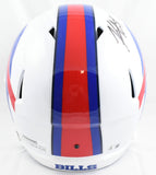 Keon Coleman Autographed Buffalo Bills F/S Speed Helmet - Beckett W Hologram