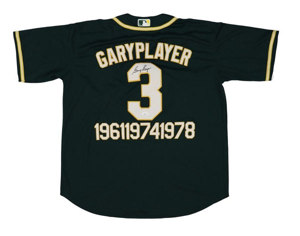 Gary Player Signed Golf Jersey (JSA COA) 3xMasters Champion 1961, 1974, 1978