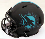 MERCURY MORRIS AUTO DOLPHINS ECLIPSE BLACK MINI HELMET 1972 17-0 BECKETT 194067