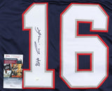 Jakobi Meyers Signed New England Patriots Jersey (JSA COA) Pats Starting W.R.
