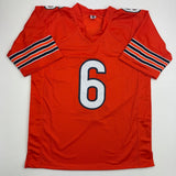 Autographed/Signed Jay Cutler Chicago Orange Football Jersey PSA/DNA COA