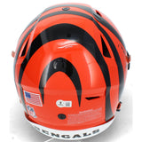 Ja'Marr Chase Autographed Cincinnati Bengals Speedflex Authentic Helmet Beckett