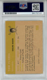 Tom Flores Autographed 1961 Fleer #188 Trading Card HOF PSA Slab 43629