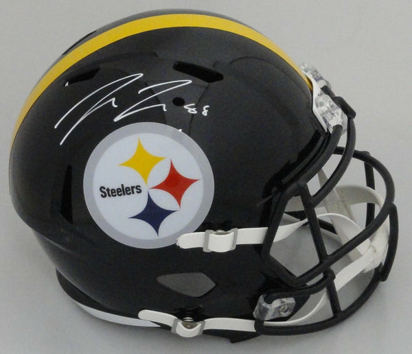 Steelers PAT FREIERMUTH Signed Riddell Full Size Replica Speed Helmet AUTO - BAS