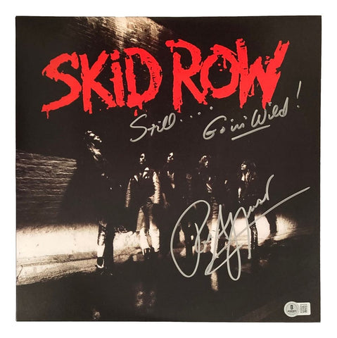 Rob Affuso Signed Skid Row Vinyl Album Still Goin Wild Inscribed BAS