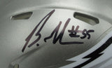 Brandon Graham Autographed Eagles Flash Mini Football Helmet JSA