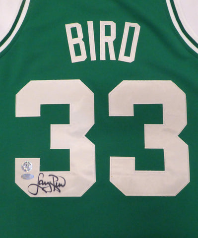 Celtics Larry Bird Autographed 1985-86 Mitchell & Ness Jersey 40 Steiner 213988