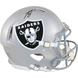 Ashton Jeanty Autographed Las Vegas Raiders Authentic Helmet Beckett WIT 53215