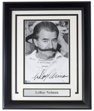 LeRoy Neiman Signed Framed 8x10 Photo BAS