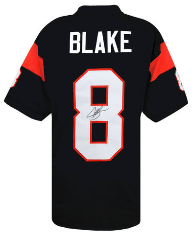 Jeff Blake Signed Black Custom Football Jersey - (SCHWARTZ COA)