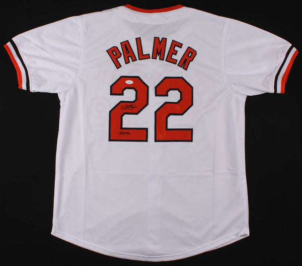 Jim Palmer Signed Baltimore Orioles Jersey (JSA) 3xWorld Series Champ 66, 70, 83