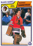 Murray Bannerman Signed Chicago Blackhawks Jersey (JSA) Hawks Goalie 1980 - 1987