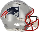 Rob Gronkowski Patriots & Buccaneers Signed Riddell Half & Half Authentic Helmet