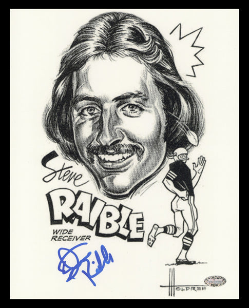 Steve Raible Autographed Signed 8x10 Photo Seattle Seahawks MCS Holo #63400