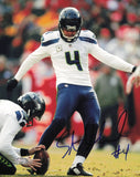 Steven Hauschka Autographed Signed 8x10 Photo Seattle Seahawks MCS Holo #63133