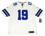 AMARI COOPER AUTOGRAPHED SIGNED DALLAS COWBOYS #19 WHITE NIKE GAME JERSEY JSA