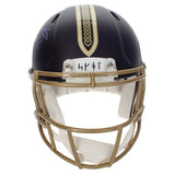 Fran Tarkenton Autographed "HOF 86" Vikings Rivalries Authentic Helmet Beckett