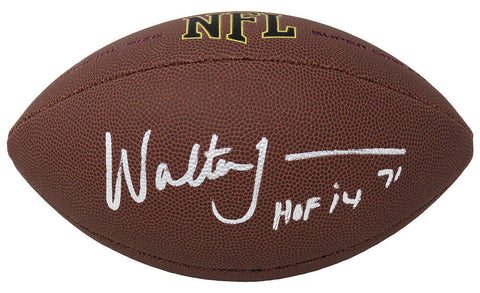 Walter Jones (SEAHAWKS) Signed Wilson Super Grip F/S NFL Football w/HOF - SS COA